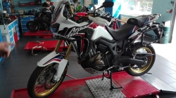 Padací rámy Honda CRF 1000L Africa Twin - černá